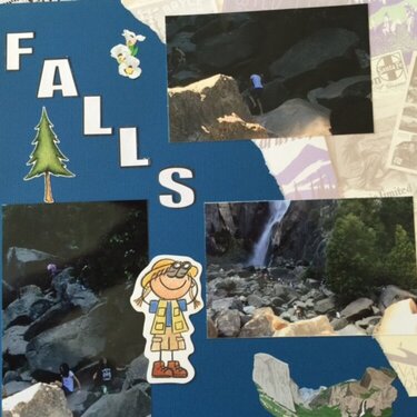 Yosemite Falls right side