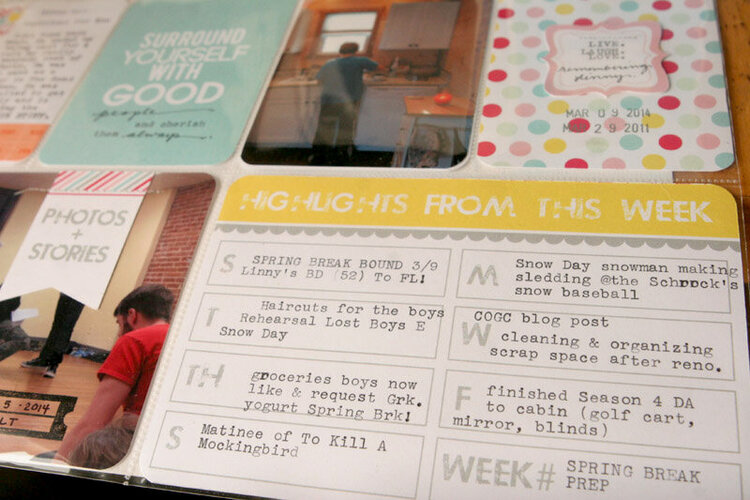 Pocket Page  | Week Ten | *ChicTags