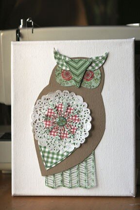 Mixed Media Owl | *Oct Afternoon Guest Design