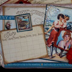 Place in Time 2013 Tag Calendar Album (July)