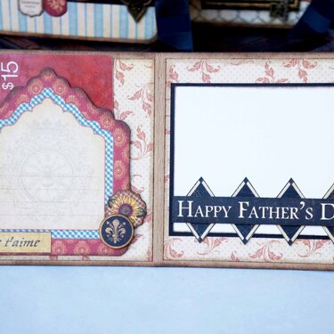 *Graphic 45* French Country Father's Day gift card holders