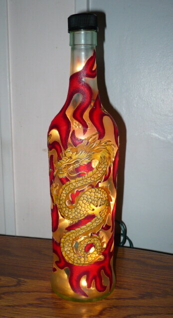 dragon bottle light