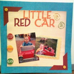 little red car