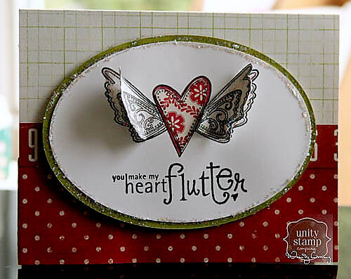 Heart Flutter *unity stamp co*