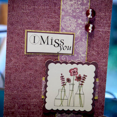 july09 i miss you *unity stamp co*