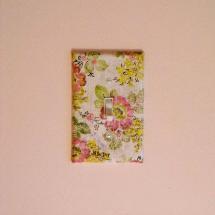 Decoupage Outlet Covers