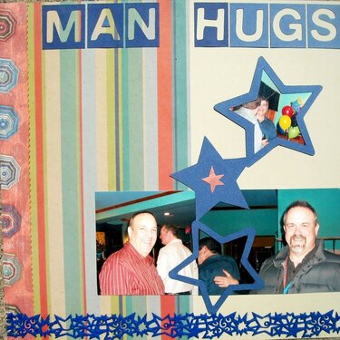 Man Hugs - left
