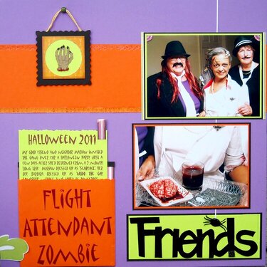 Flight Attendant Zombie - Halloween 2011, Right Side
