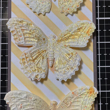 Slimline Butterfly card