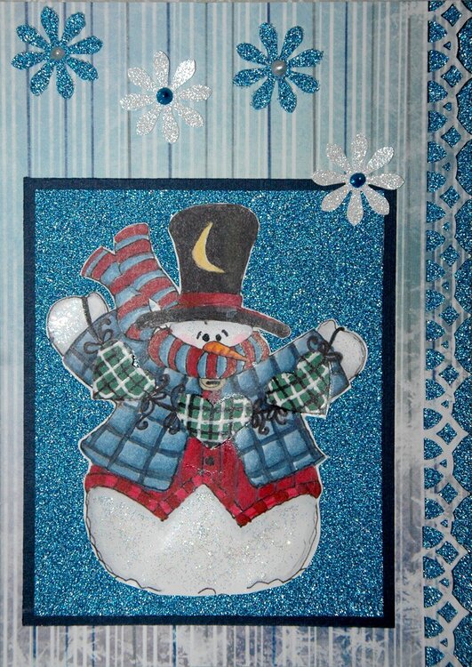 Snowman Card for Andrew