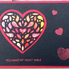 Hubby's V-day card