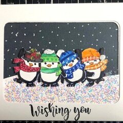 Christmas card 2019 Penguins