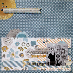 We are Family - Gossamer Blue January Kit