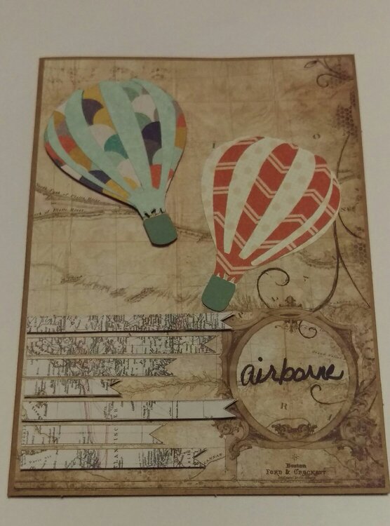 Hot air balloons - Airborne