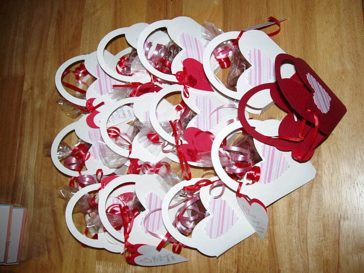Valentine gift bags