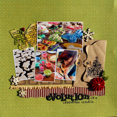 Evolution of a Cookie