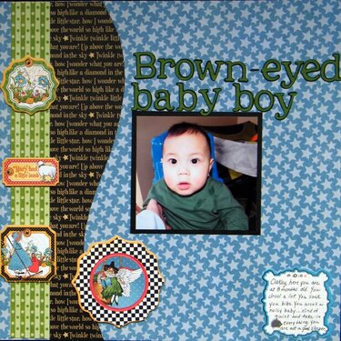 Brown-eyed Baby Boy