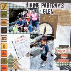 Hiking Parfray's Glen