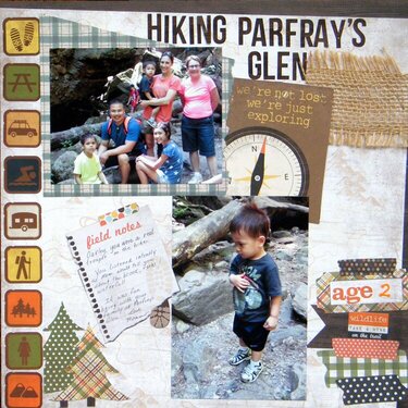 Hiking Parfray&#039;s Glen