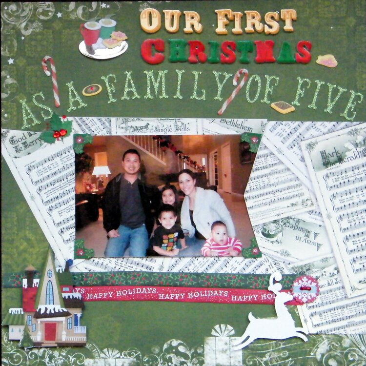 Our First Christmas as a Family of Five