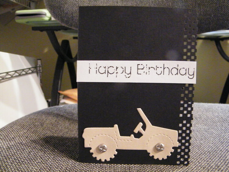 Happy Birthday card