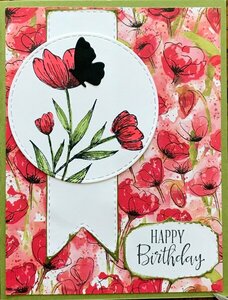 October card challenge #1