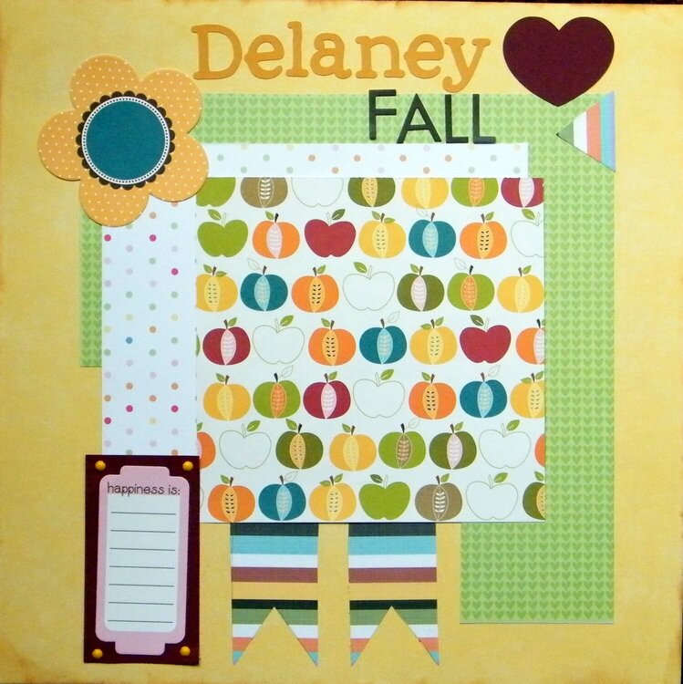Delaney Loves Fall