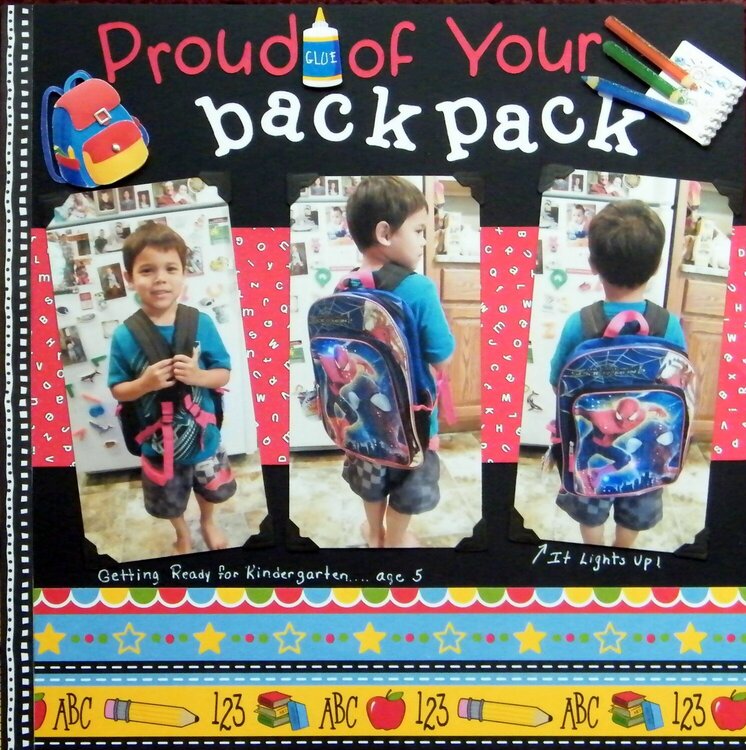 Proud of your Backpack