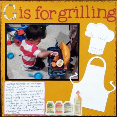 G is for grilling