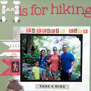 H is for hiking