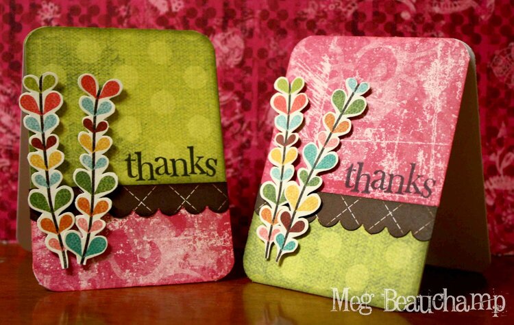 Mini Thank You Cards