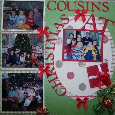 Cousins at Christmas
