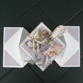 Diamond fold card