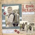 first grade rules