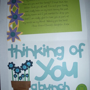 Thinking of you card!
