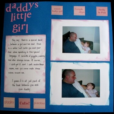 Daddys little girl!