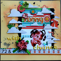 Sunny with a chance **ScrapbookDeals 4 U**