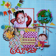 Adore you **Scrapbook Daisies September Kit**