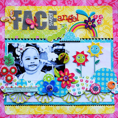 Sweet Angel Face *Scrappers Boutique*