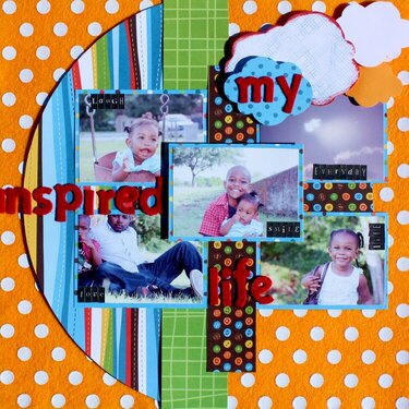 my life inspired (scrap n art magazine sep/oct issue)