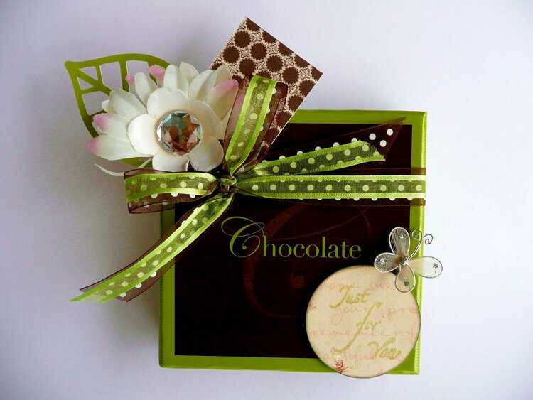 Chocolate for you (SCRAP N ART MAGAZINE JULY/AUGUST ISSUE