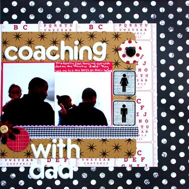 Coaching with dad (Pink Sketches)