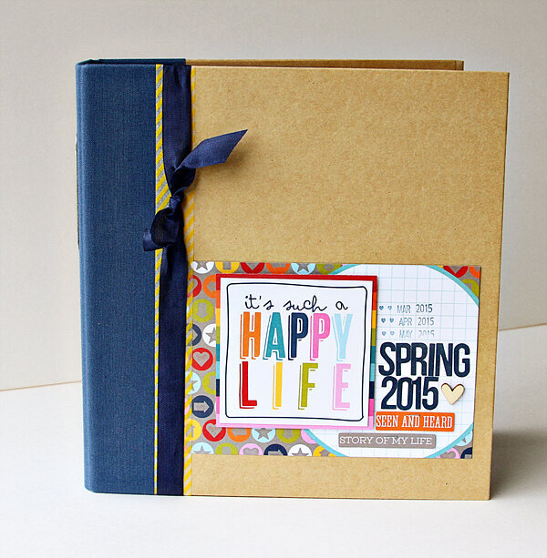 It&#039;s Such a Happy Life Mini Book | Simple Stories 6x8 SNAP! Binder