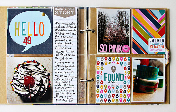 It&#039;s Such a Happy Life Mini Book | Simple Stories 6x8 SNAP! Binder