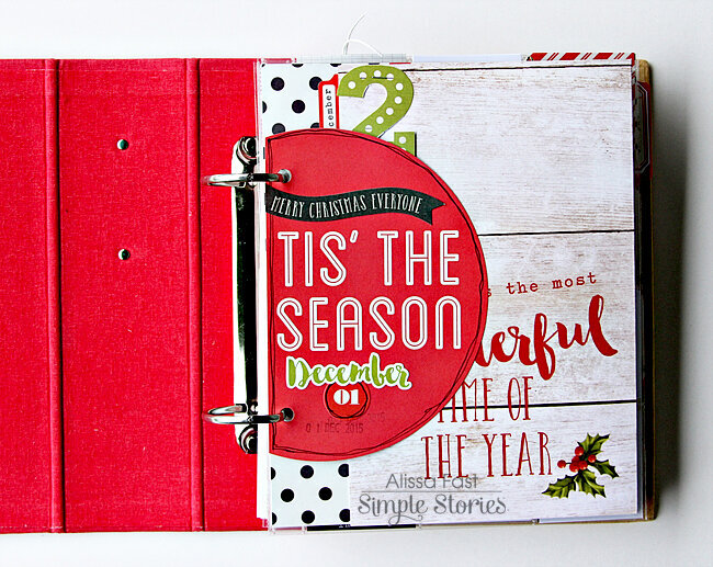 2015 December Daily | Simple Stories Claus &amp; Co