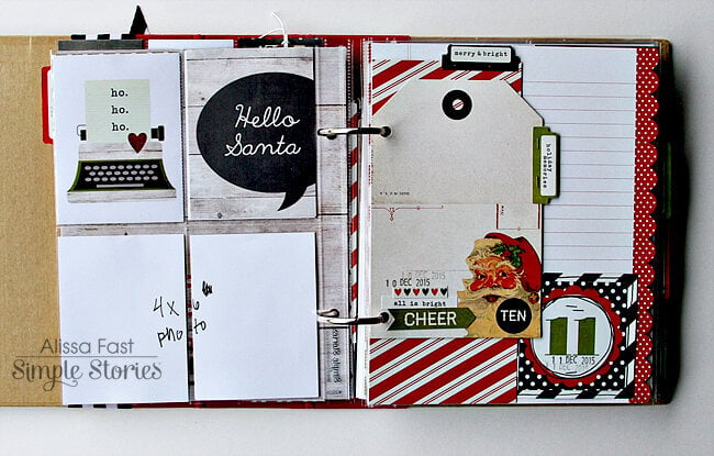 2015 December Daily | Simple Stories Claus &amp; Co