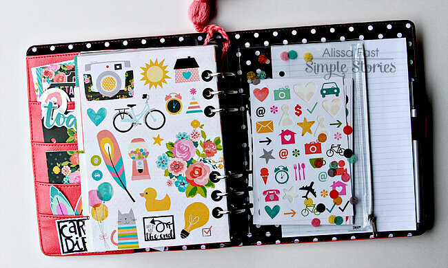 My 2016 SN@P! Planner | Simple Stories Carpe Diem