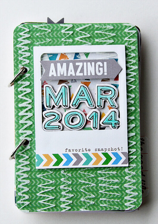 March 2013 mini book | COCOA DAISY MAR 2014 KITS