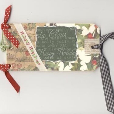 Holiday Tag Book {Jennifer McGuire inspired}