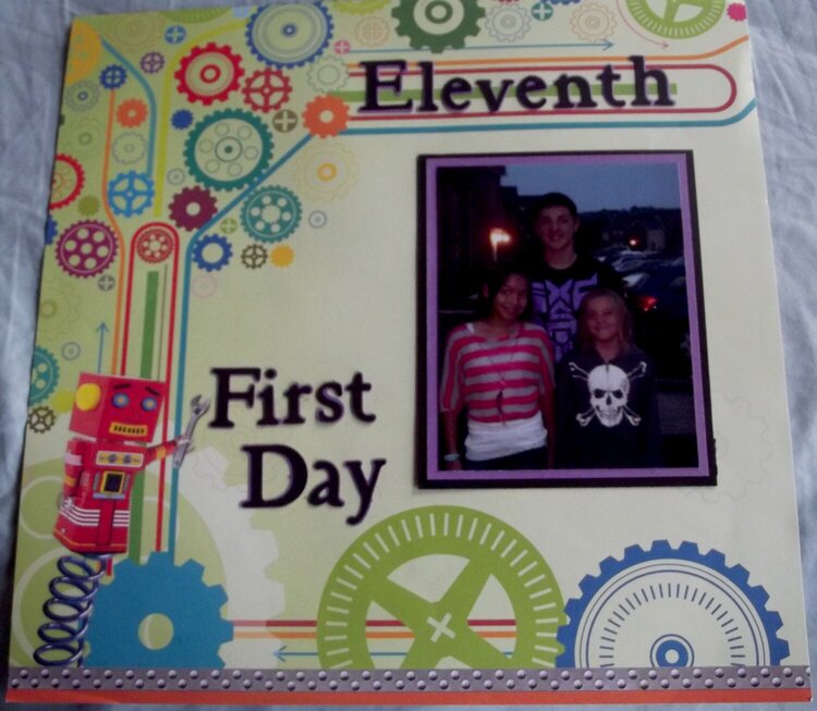 First Day - Eleventh Grade